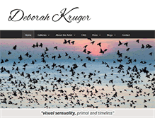 Tablet Screenshot of deborahkruger.com